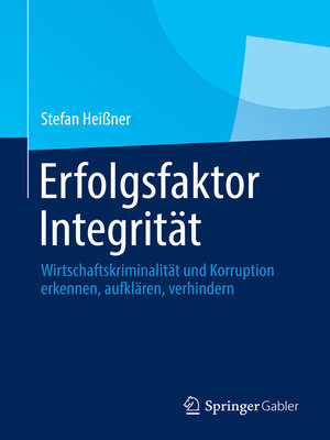 cover image of Erfolgsfaktor Integrität